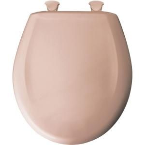 BEMIS Round Closed Front Toilet Seat in Petal Pink 200SLOWT 043