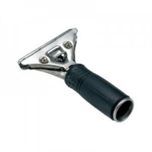 Unger Pro Stainless Steel Squeegee Handle with Black Rubber Grip UNG PR00