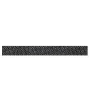 Daltile Identity Twilight Black Fabric 1 in. x 6 in. Porcelain Cove Base Corner Floor and Wall Tile MY26SC36C9T1P