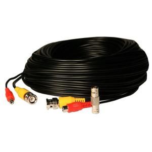 Security Labs 100 ft.BNC Video / 2.1mm DC Power Extension Cable   Black SLA 32