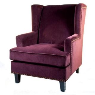 Home Decorators Collection Vincent Port 29 in. W Wing Back Chair DISCONTINUED 0947200200