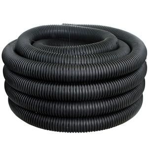 Advanced Drainage Systems 3 in. x 100 ft. Corex Drain Pipe Perforated 03010100
