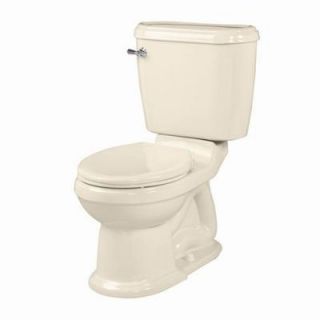 American Standard Portsmouth Champion 4 2 piece 1.6 GPF Right Height Round Toilet in Bone 2735.014.021