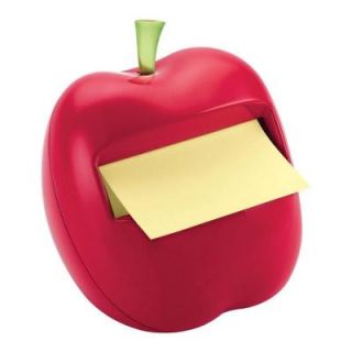 Post It Apple Shaped Pop Up Notes Dispenser For 3 in. x 3 in. Notes, 1 Dispenser APL 330