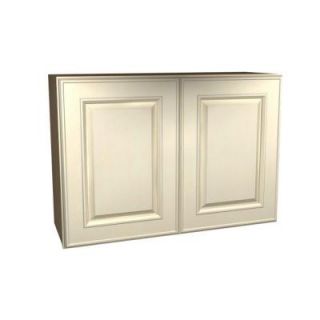 Home Decorators Collection Assembled 30x18x12 in. Wall Double Door Cabinet in Holden Bronze Glaze W3018 HBG