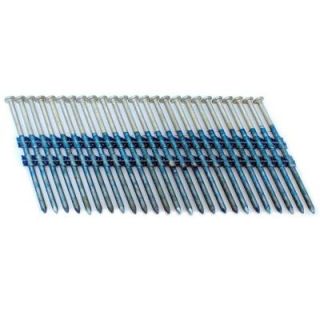 FASCO 3 in. x 0.121 in. 20 Degree Smooth Hot Dip Full Round Head Plastic Strip Nails 1000 per Box FP102120HDE1M