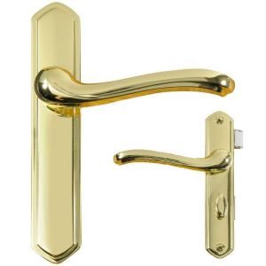 Wright Products Castellan Surface Latch in Brass VCA112PB
