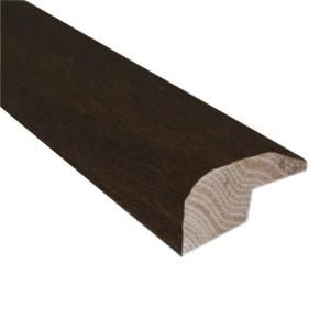 Millstead Maple Chocolate 0.88 in. Thick x 2 in. Wide x 78 in. Length Hardwood Carpet Reducer/Baby Threshold Molding LM6218
