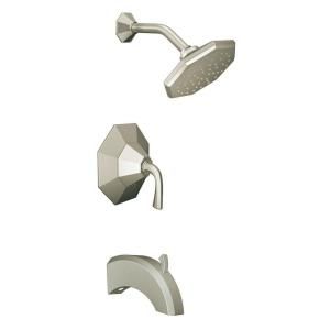 MOEN Felicity PosiTemp Shower Faucet Trim Only in Brushed Nickel (Valve not included) TS344BN