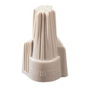 Ideal 341 Tan Twister Wire Connector (250 Pack) 30 1341J