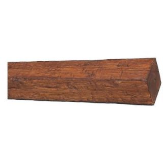 Superior Building Supplies 5 7/8 in. x 5 7/8 in. x 11 ft. 6 in. 4 Sided Rustic Faux Wood Beam SB 41 R