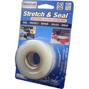 Nashua Tape Stretch & Seal 1 in. x 3.33 yds. Clear Silicone Sealing Tape 684250