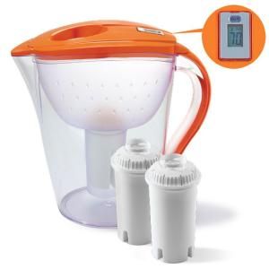 HDX 64 oz. 8 Cup Water Pitcher with 2 Filters QP8 07