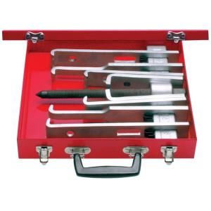 URREA 14 Piece Cased Set of 6 Ton 2 Arm Pullers With 8 Jaws 4030B