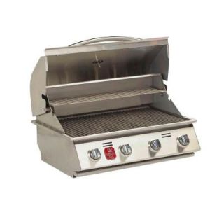 Bull Outdoor Products 4 Burner Built In Stainless Steel Propane Gas Grill 98110