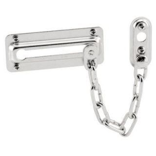 Prime Line Chain Door Lock Chrome Plated Steel S 4152