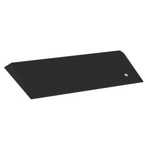 EZ ACCESS 1.5 in. Rubber Threshold Ramp with Beveled Edges THRBE 150 1