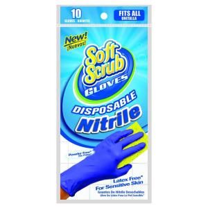 Soft Scrub Disposable Nitrile Gloves (10 Count) 11110 26