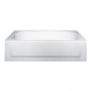 American Standard New Solar 5 ft. Left Drain Soaking Tub in White DISCONTINUED 0263.202.020