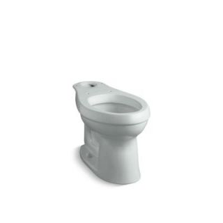 KOHLER Cimarron Comfort Height Elongated Toilet Bowl Only with Class Five Flushing Technology in Ice Grey K 4309 95