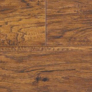 Hampton Bay Hometown Hickory Sable Laminate Flooring   5 in. x 7 in. Take Home Sample HB 547120