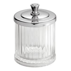 interDesign Alston Small Canister Clear/Chrome 13670