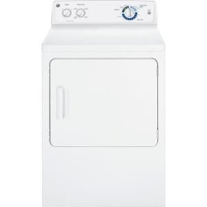 GE 6.0 cu. ft. Gas Dryer in White GTDX180GDWW