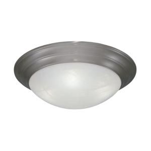 Designers Fountain Clovis Collection 4 Light Flush Ceiling Pewter Fixture HC0440