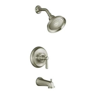 KOHLER Bancroft Bath and Shower Faucet Trim in Vibrant Brushed Nickel K T10581 4 BN