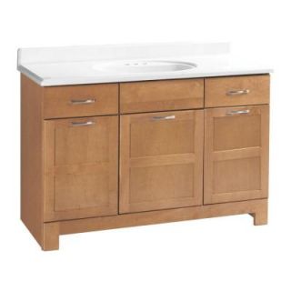 American Classics Casual 48 in. W x 21 in. D x 33 1/2 in. H Vanity Cabinet Only in Harvest CHVT48DY