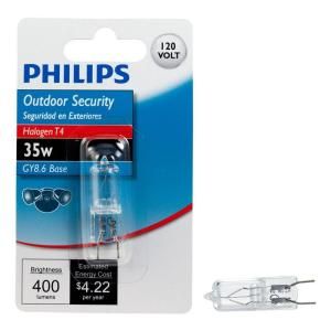 Philips 35 Watt Halogen T4 GY8.6 Capsule Dimmable Light Bulb 416321