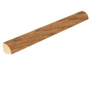 Mohawk Suede Hickory 3/4 in. Thick x 3/4 in. Wide x 94 in. Length Quarter Round Laminate Molding MQRT 01253
