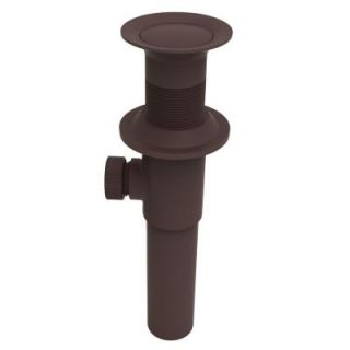 Brasstech 2 3/8 in. Lavatory Drain Assembly without Overflow in Oil Rubbed Bronze 324/10B