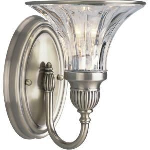 Thomasville Lighting Roxbury Collection Classic Silver 1 light Vanity Fixture P2724 101