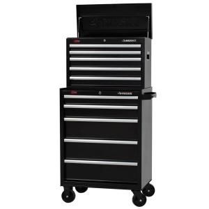 Husky 27 in. W 10 Drawer Tool Chest and Cabinet Set H5CH2 + H5TR2