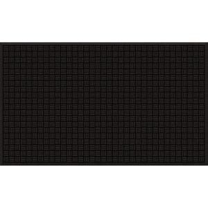Apache Mills Black 36 in. x 60 in. Commercial Recycled Rubber Outdoor Mat 60 060 9501 30000500