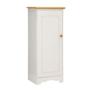 New Visions by Lane Kitchen Essentials White Embossed Door Kitchen Storage Pantry DISCONTINUED 394 041
