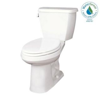 Gerber Avalanche 2 Piece High Efficiency Elongated Toilet in White DISCONTINUED GHE21818