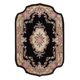 Home Decorators Collection Imperial Black 8 ft. x 11 ft. Shape Area Rug 0294395210