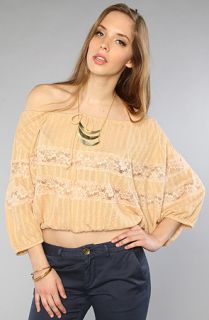 Free People The Candy Lace Stripe Cape