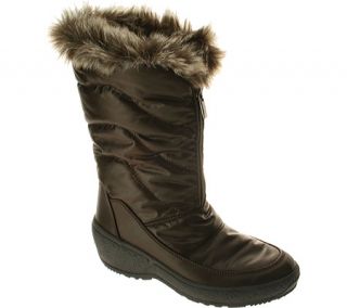 Womens Spring Step Summit   Brown Nylon Boots