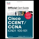 Cisco Ccent/ Ccna Icnd1 100 101 With Dvd