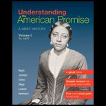 Understanding The American Promise, A Brief History   Volume 1 (645198)