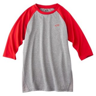 C9 by Champion Boys Duo Dry Baseball Tee   Red L