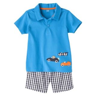 Just One YouMade by Carters Boys 2 Piece Set   Blue/White 3T