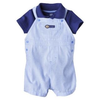 Just One YouMade by Carters Boys Shortall and Bodysuit Set   Navy/White 12 M