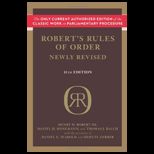 Roberts Rules of Order Newly Revised