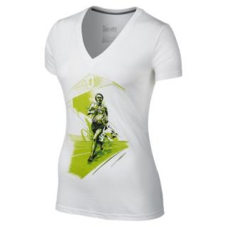 Nike Iconic Pre Womens T Shirt   White