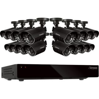 Defender DVR Surveillance System   16 Channel DVR with 16 High Resolution