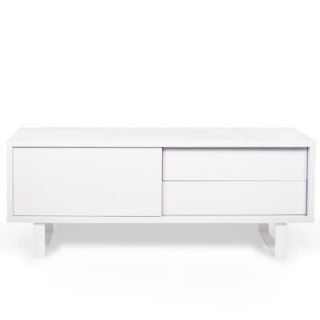 Tema Nilo 59 TV Stand 9500.167 Finish Matte White / Walnut